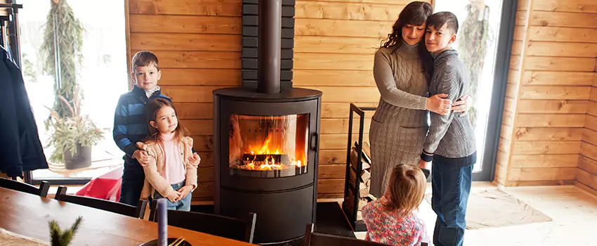 Morso Cast Iron Fireplace Insert Installation in Winter Haven, Florida