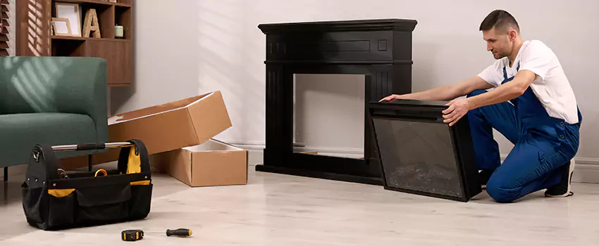 Old Rusted Metal Fireplace Repair And Replacement in Winter Haven, FL